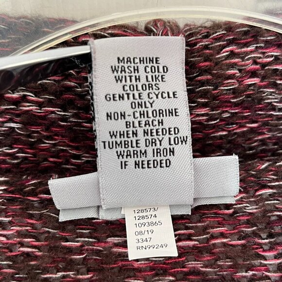 Catherines Kimono 1X Cotton Blend Knit Long Sleeve Brown Festival Fairy Boho - Picture 4 of 4